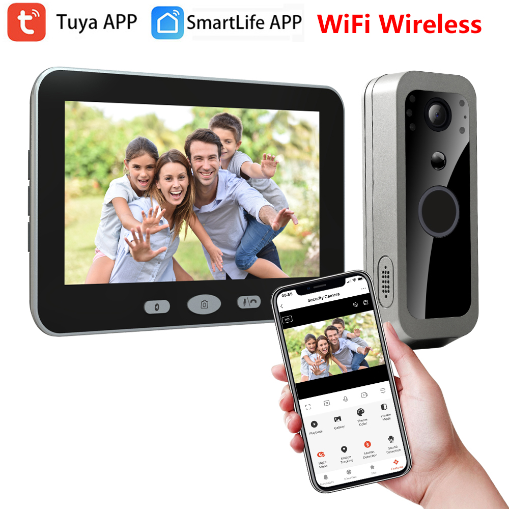 Tuya Smart Life 3MP 2.4G WIFI  - Smart Home Video Doorbell review and price