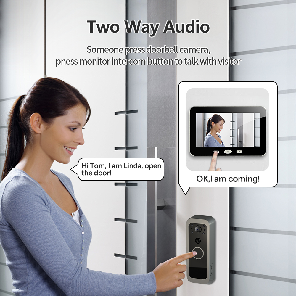 Tuya Smart Life 3MP 2.4G WIFI  - Smart Home Video Doorbell review and price