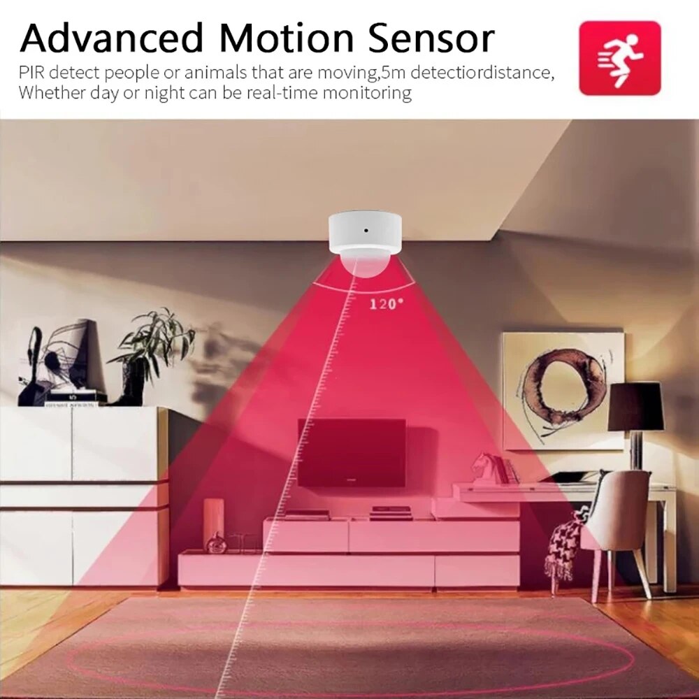 Zigbee Mini PIR Motion Sensor  - Zigbee Gateway review and price