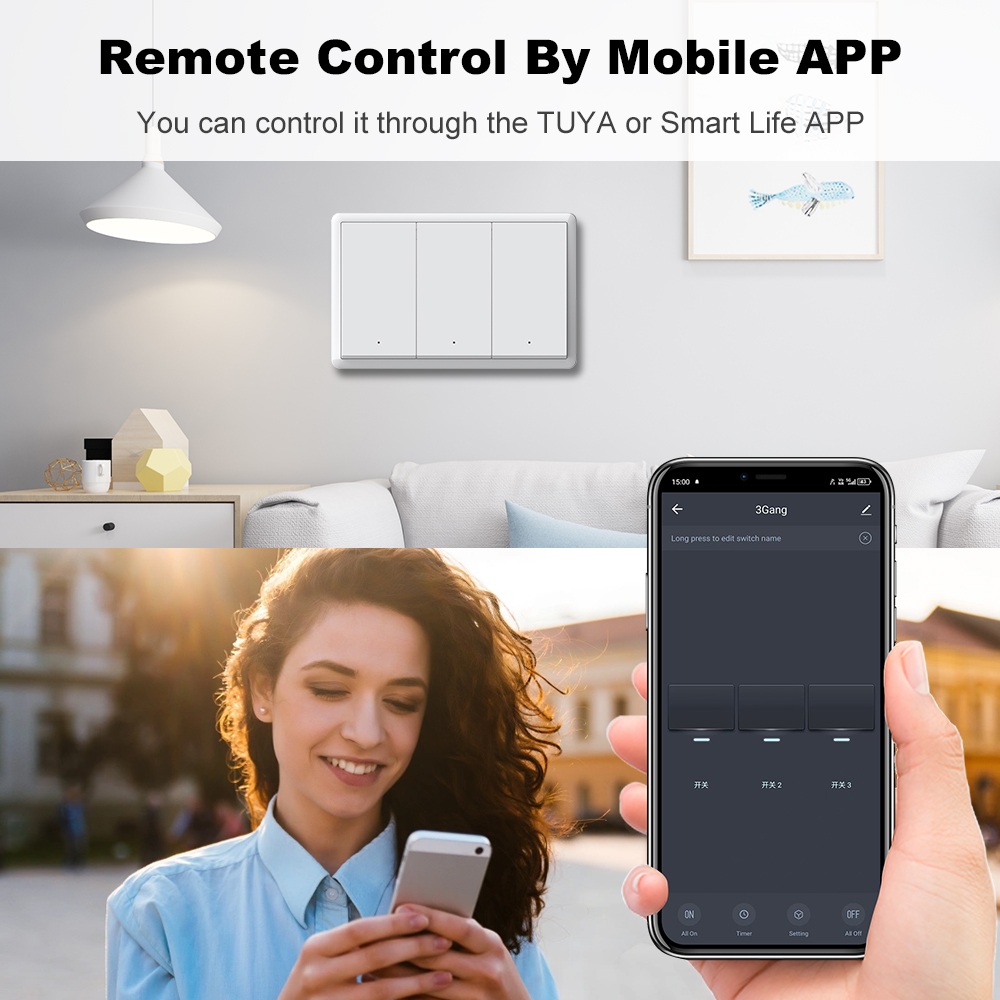 MANHOT ZigBee3.0 Smart Switch  - Tuya Smart Switch review and price