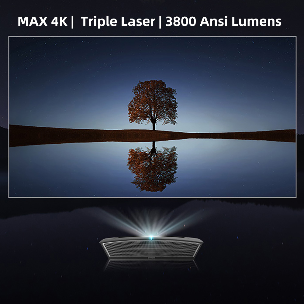 CASIRIS X1A 4K DLP Triple Lase - Smart Home Theater review and price