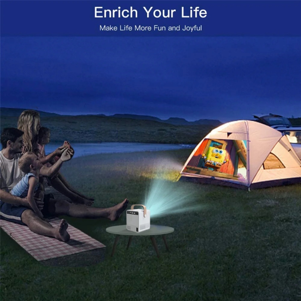 Portable Smart 4K Projector Mi - Smart Home Theater review and price
