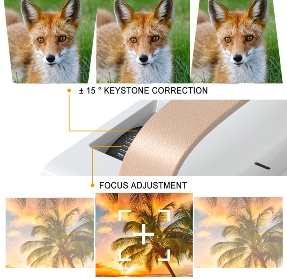 Portable Smart 4K Projector Mi - Smart Home Theater review and price