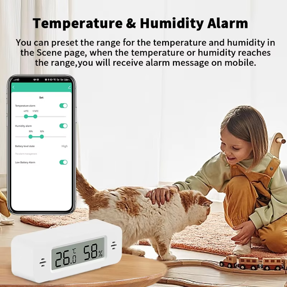 Tuya Zigbee WiFi Mini Temp & H - Smart Home Tablet review and price