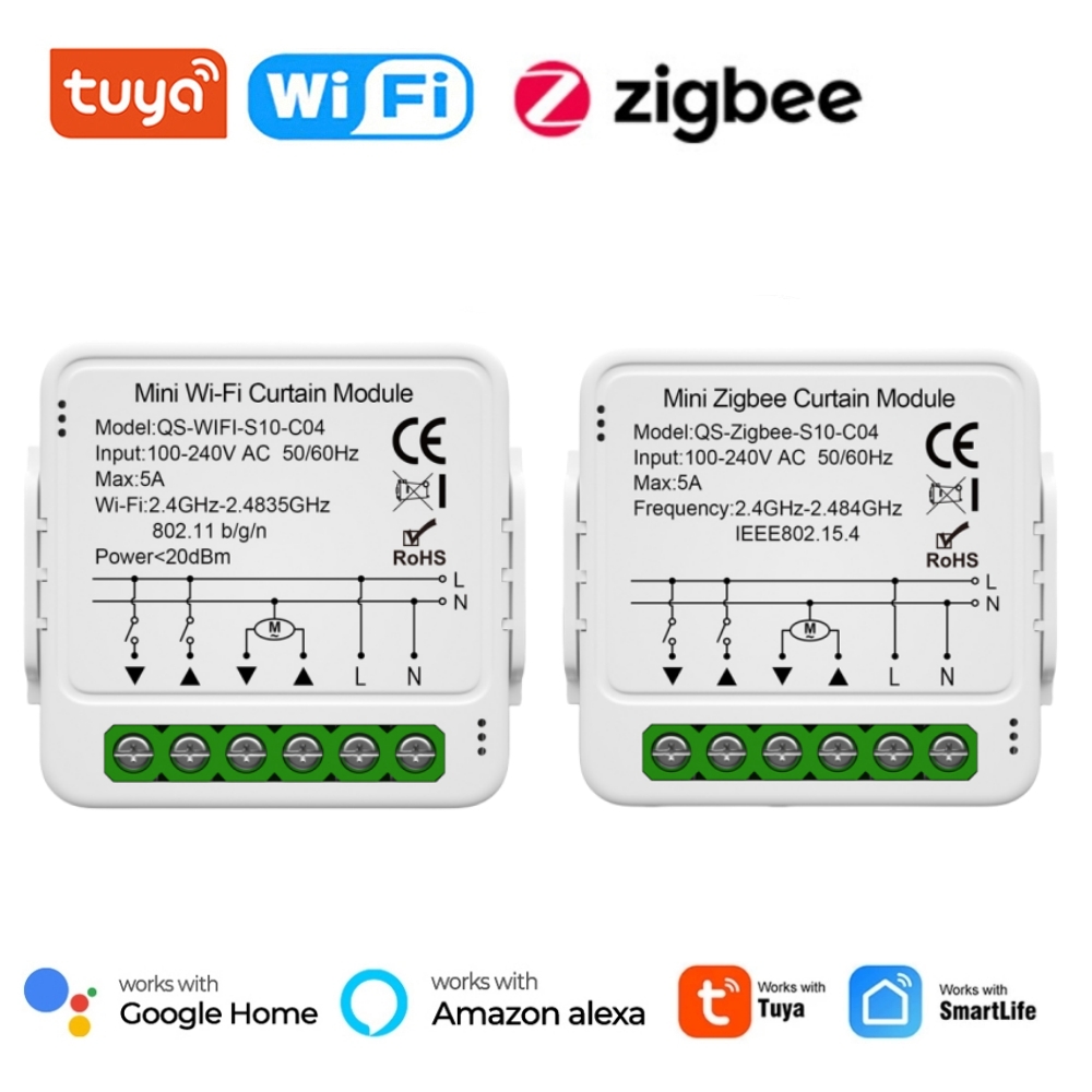 Tuya WiFi Zigbee Smart Curtain - Smart Home Z Wave review and price