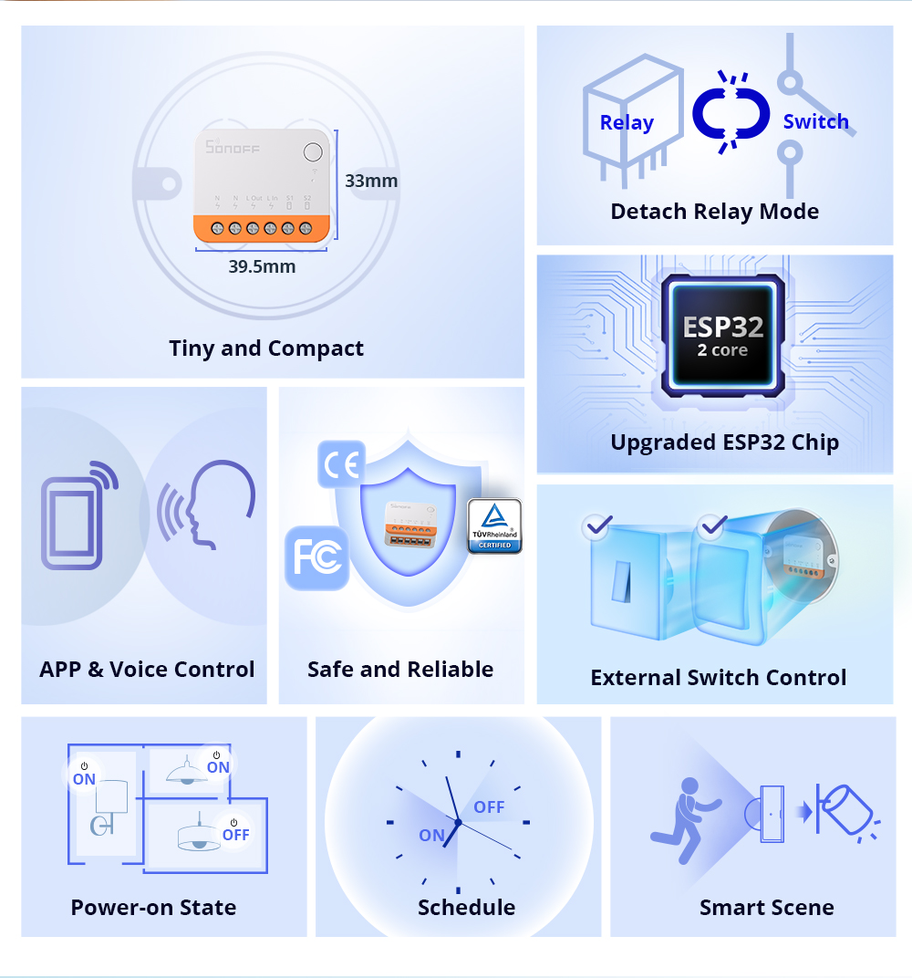 Sonoff Mini R4 Extreme Wifi Sm - Smart Home Web review and price